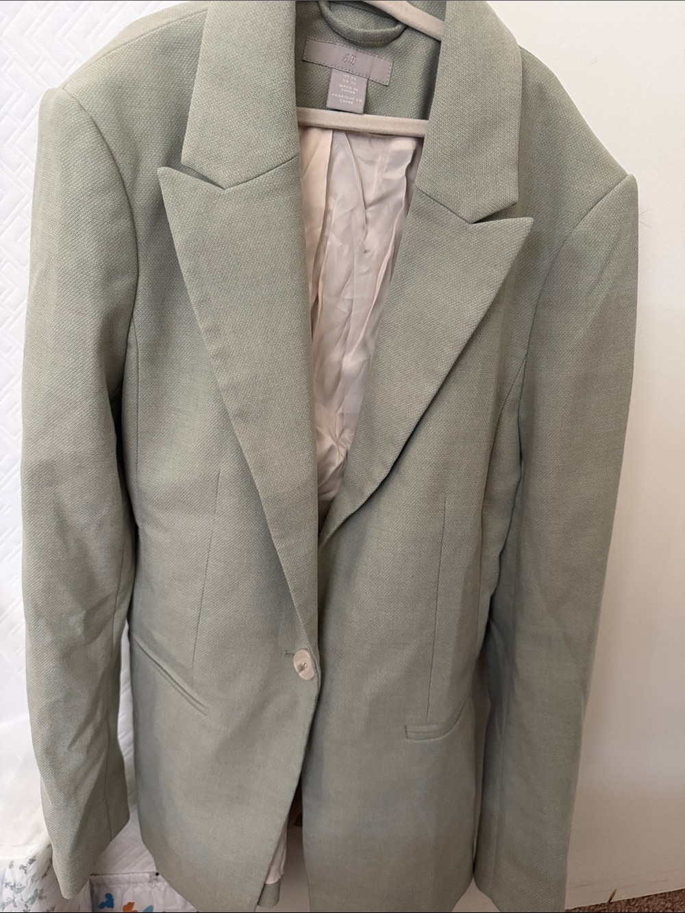 H&M Light Sage Green Blazer - Picture 5 of 5